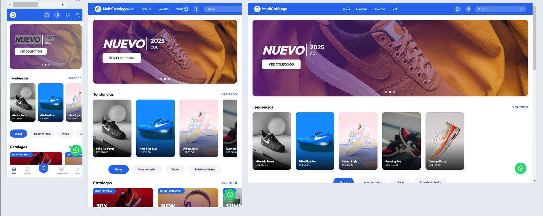 MultiCatalogo OS - Tienda Online & Variaciones Pro - Sistema desarrollado por SoftwareGestor