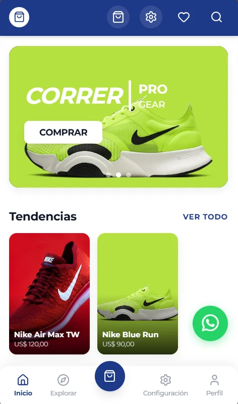 MultiCatalogo OS - Tienda Online & Variaciones Pro - Pantalla operativa 3