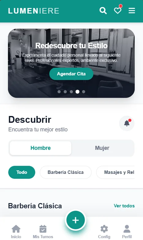 Sistema y Software para Peluquerías, Salón de Belleza, Barbería y Spa + IA WhatsApp - Pantalla operativa 2