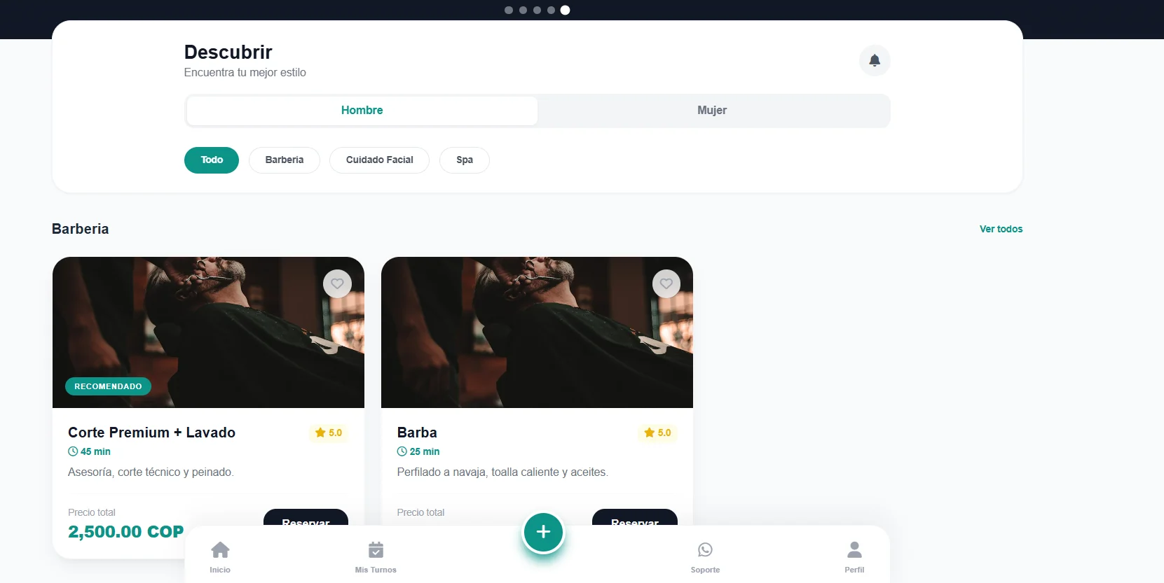 Sistema y Software para Peluquerías, Salón de Belleza, Barbería y Spa + IA WhatsApp - Pantalla operativa 5